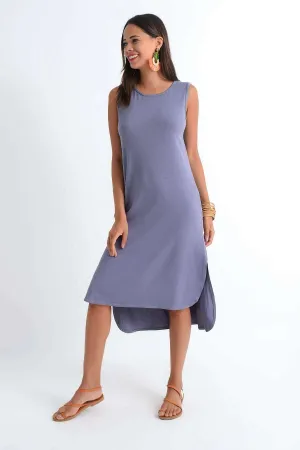 11552 Lavender Hi-Low Dress