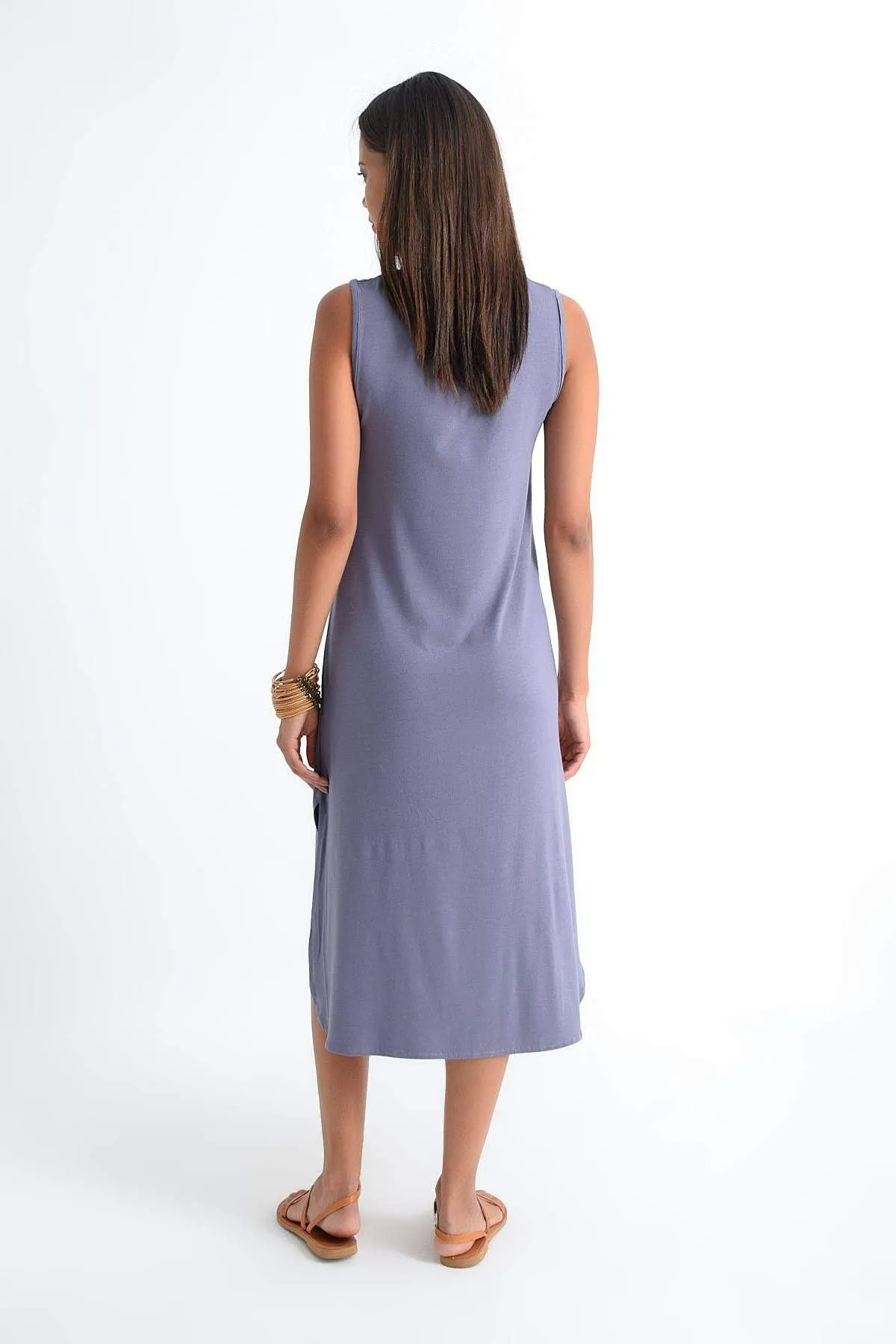 11552 Lavender Hi-Low Dress