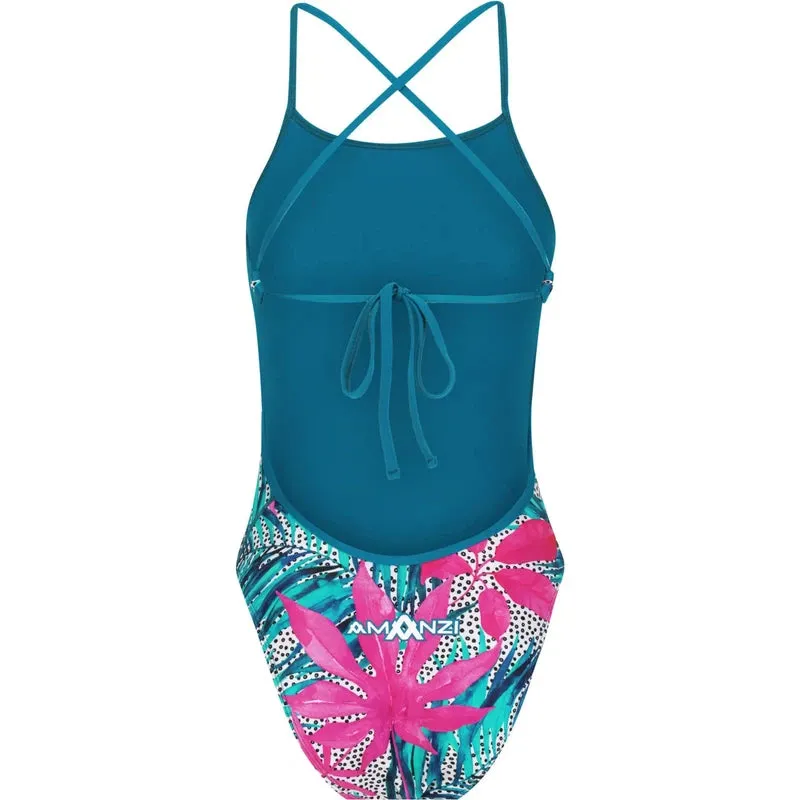 Amanzi Tie Back One Piece | Palmira