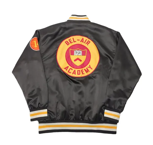 BA BEL AIR ACADEMY HIP HOP URBAN STYLE BOMBER JACKET
