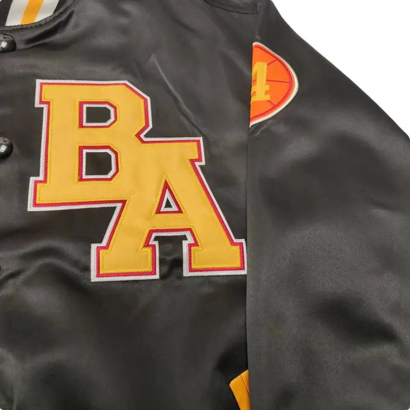 BA BEL AIR ACADEMY HIP HOP URBAN STYLE BOMBER JACKET
