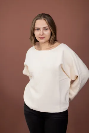 Bella Knit Sweater (Cream)