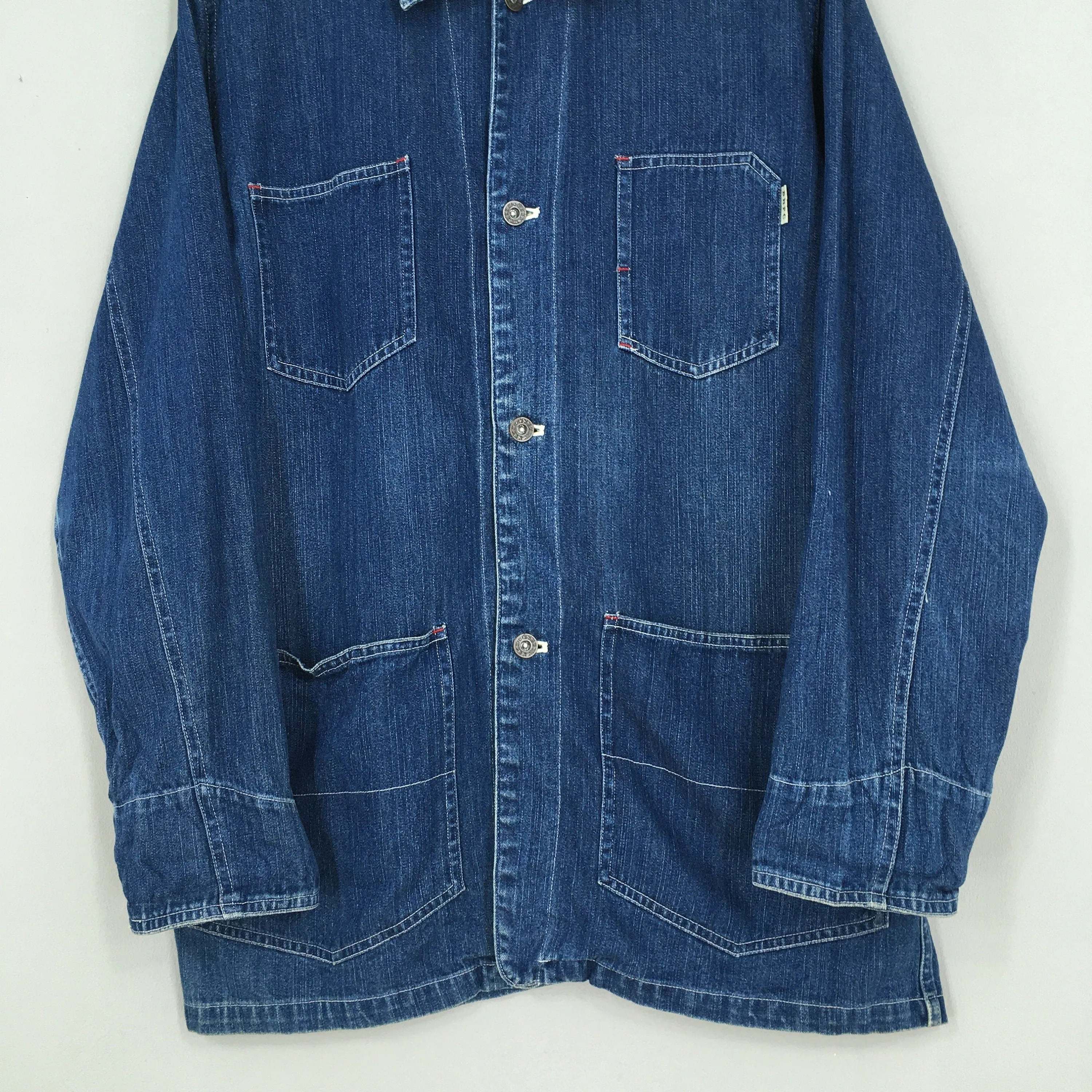 Beverly Hills Polo Club Denim Workers Jacket Large