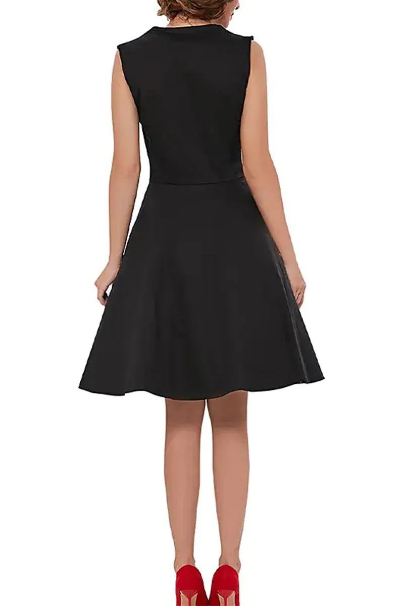 BT3154 Sleeveless Midi Dress