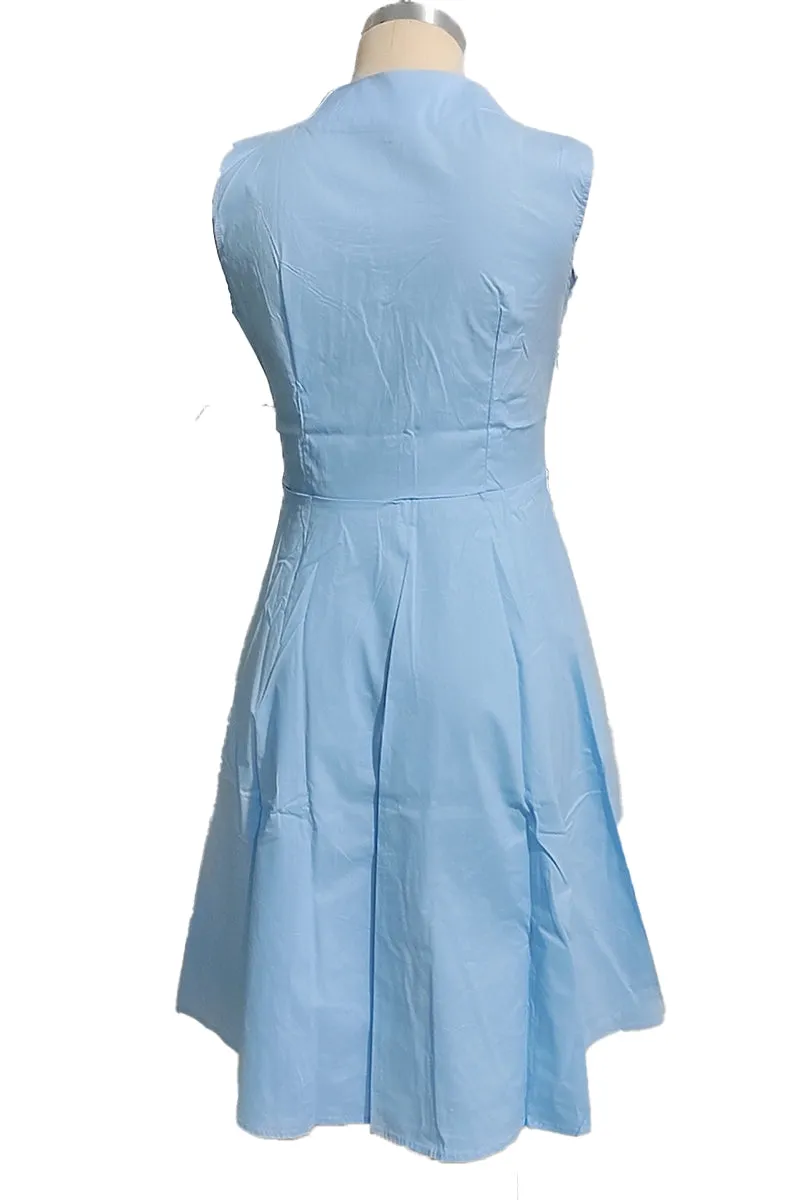 BT3154 Sleeveless Midi Dress