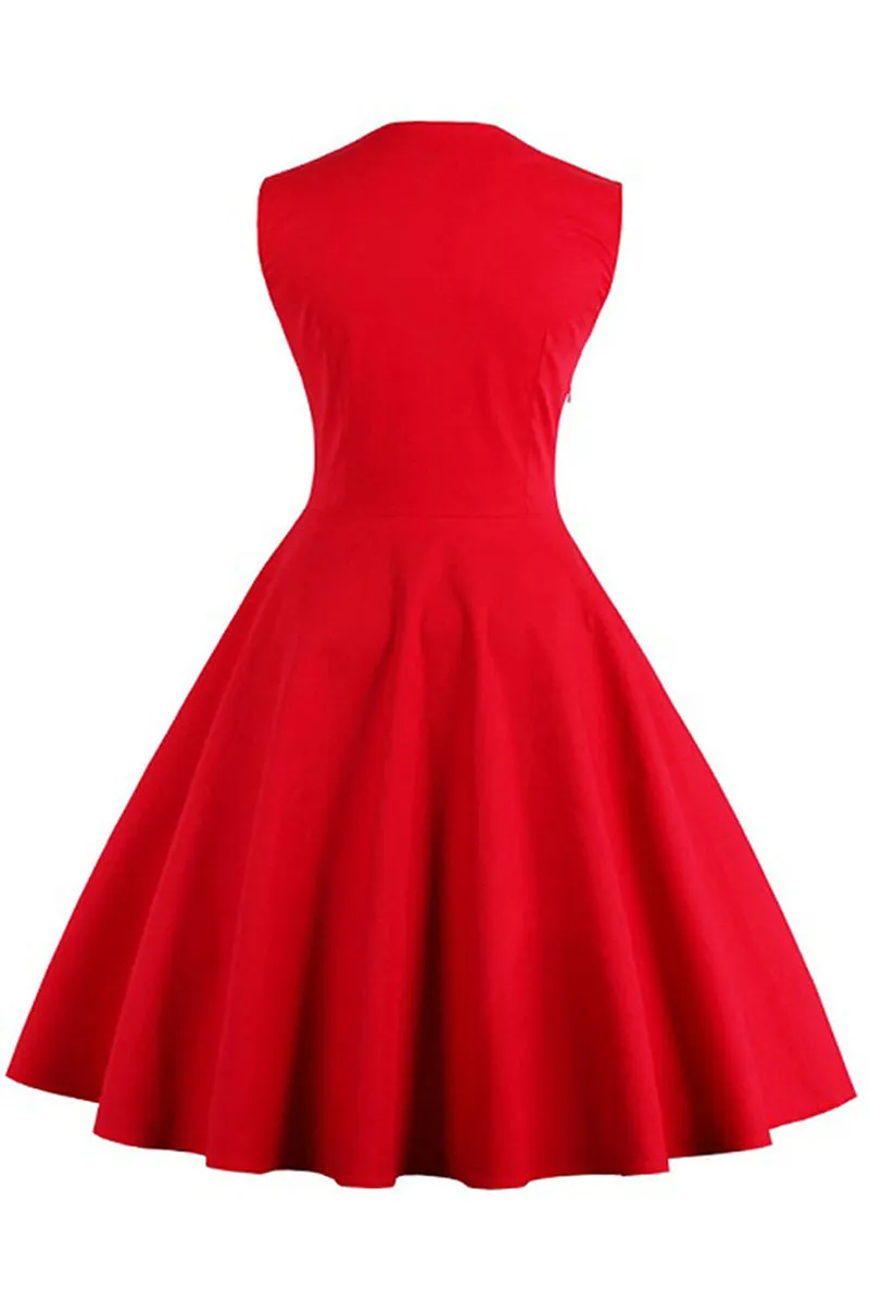 BT3154 Sleeveless Midi Dress