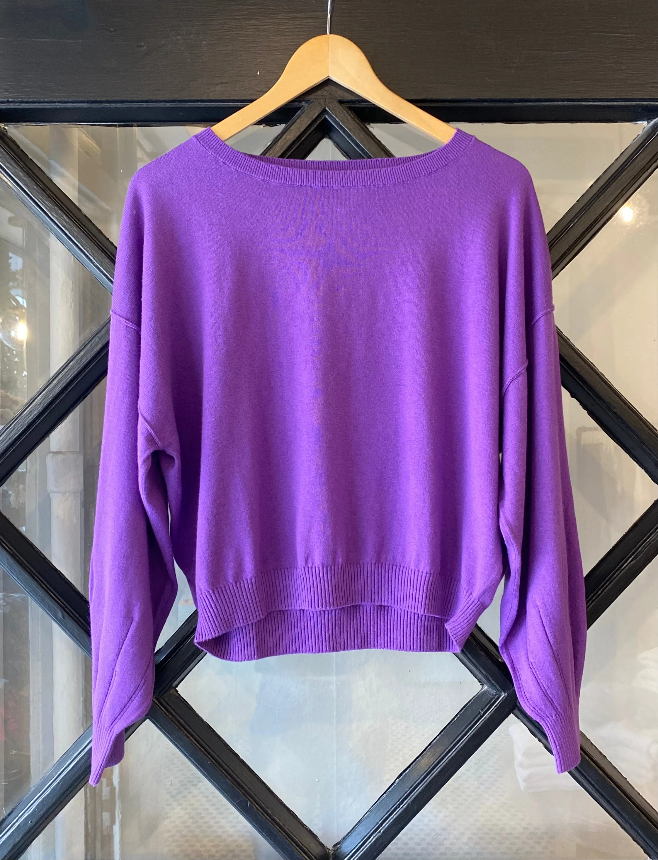 Catherine's Cotton Cara Balloon Sleeve Sweater
