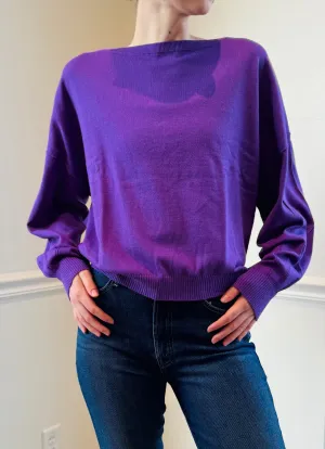 Catherine's Cotton Cara Balloon Sleeve Sweater