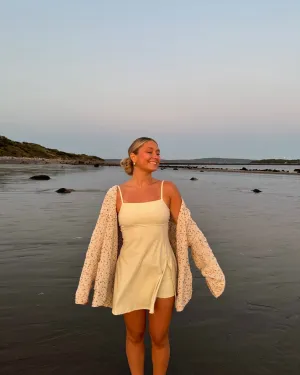 CENTRE COURT DRESS (CREAM)