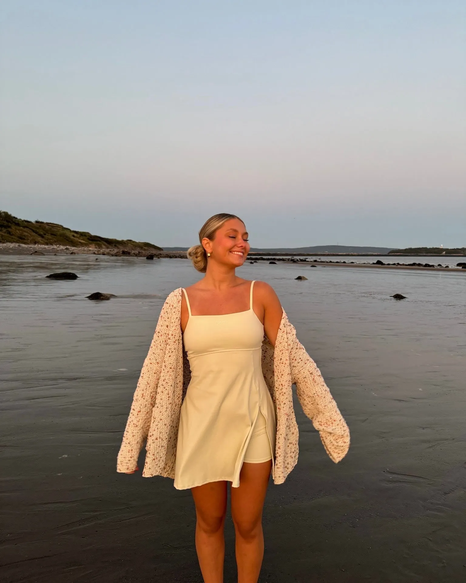 CENTRE COURT DRESS (CREAM)