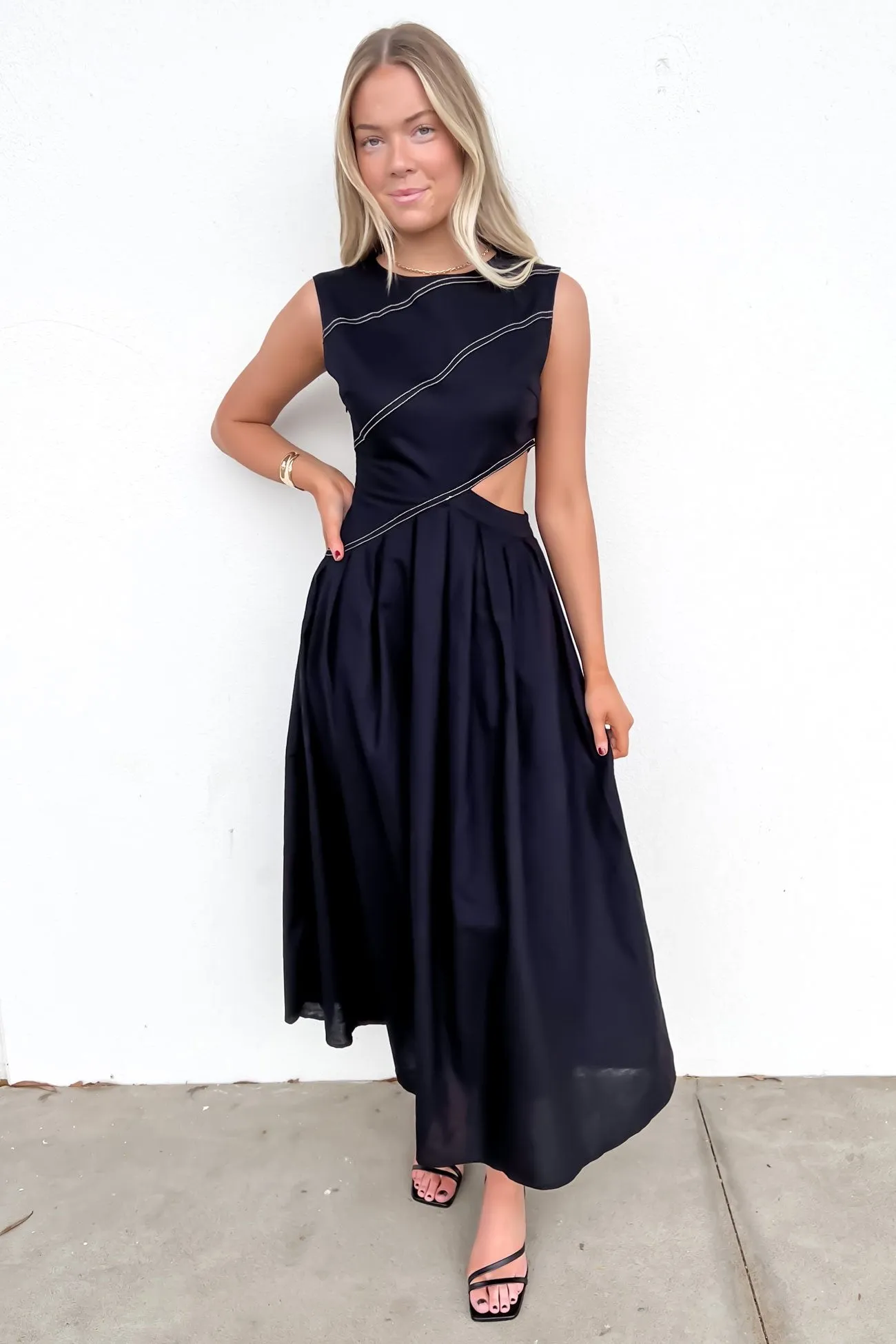 Colson Midi Dress Black