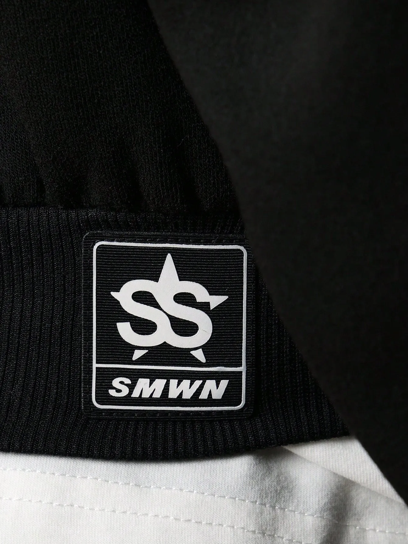 Crop Fit Overhead Hoodie With Front And Sleeve Graphic Print
