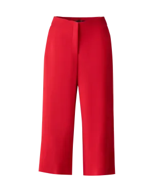 Cropped Wide Leg Trouser