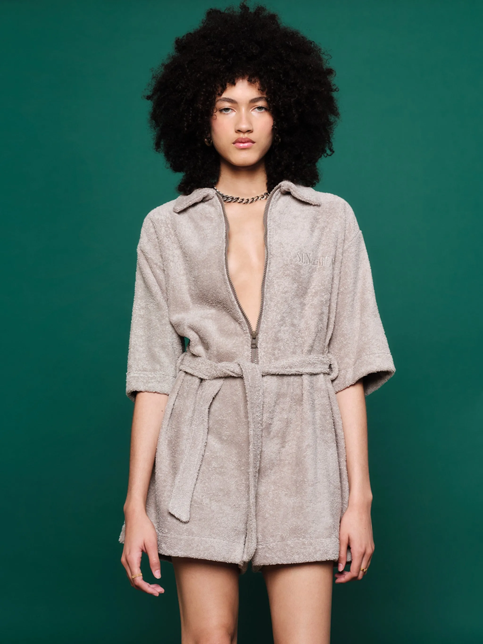Greige Terry | Jumpsuit