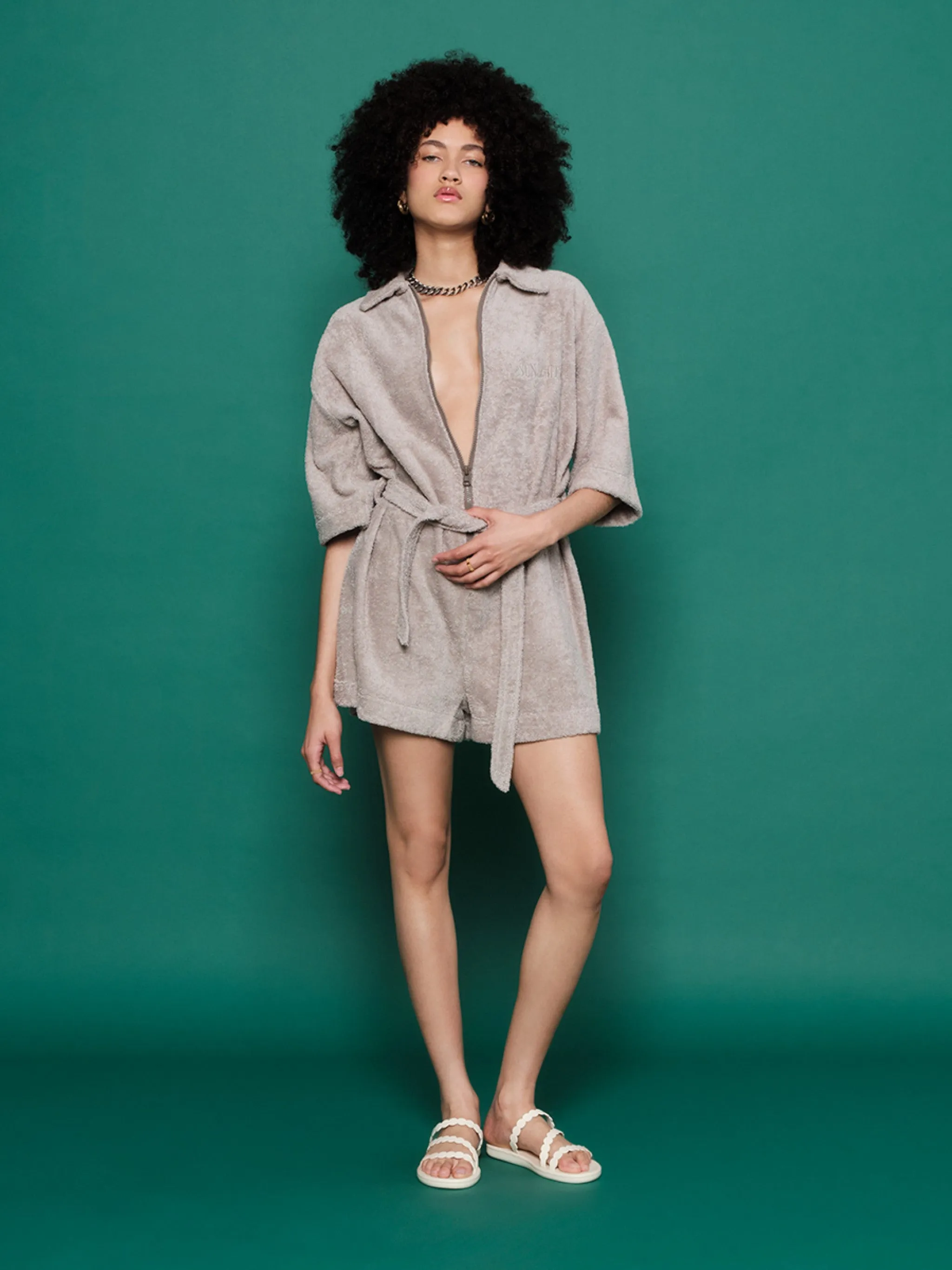Greige Terry | Jumpsuit