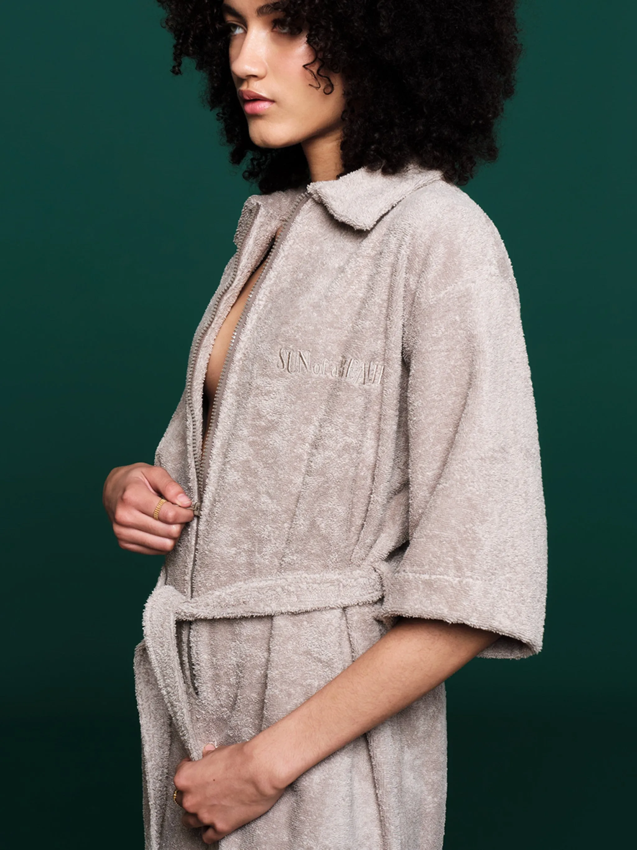 Greige Terry | Jumpsuit