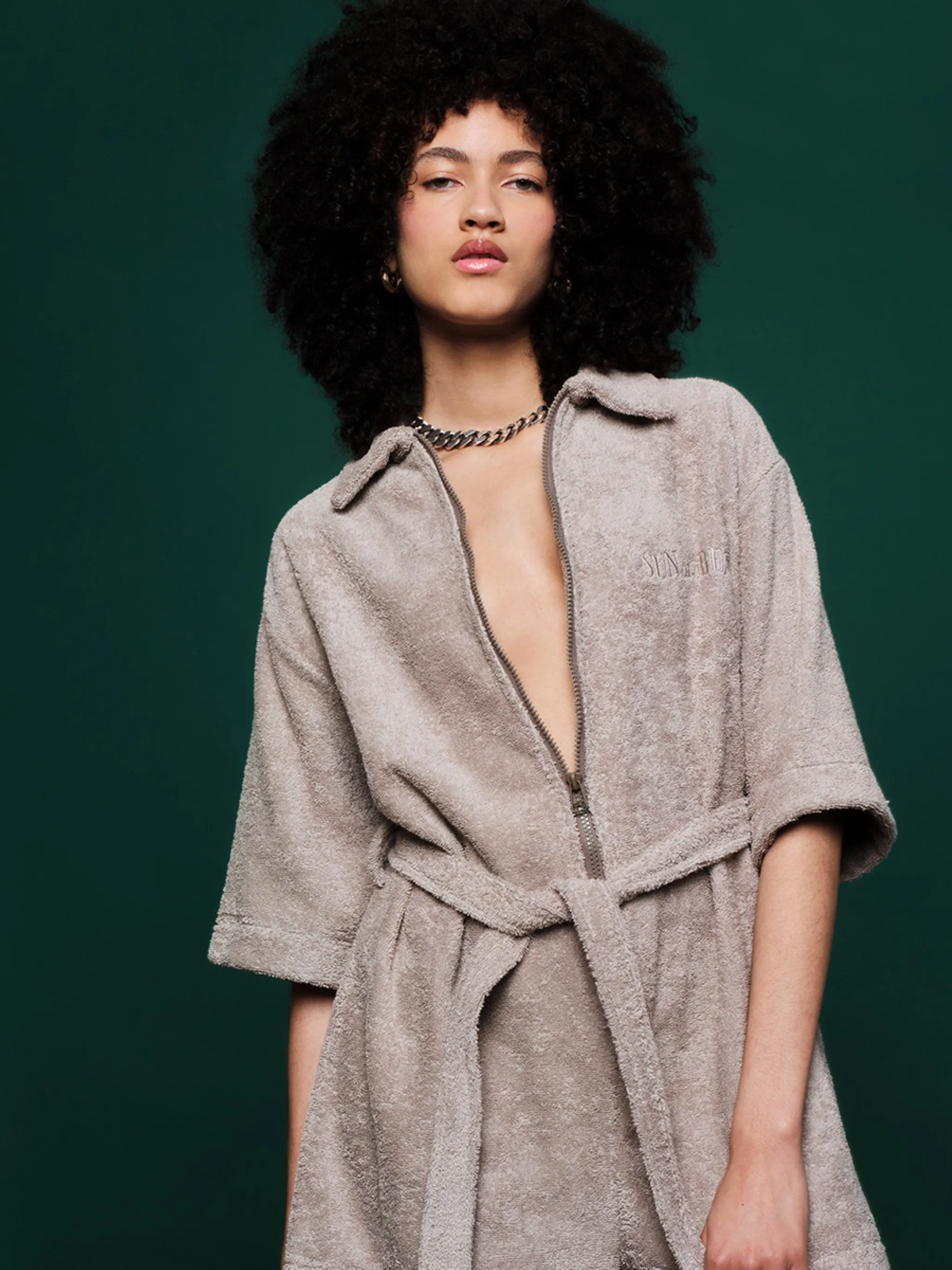 Greige Terry | Jumpsuit