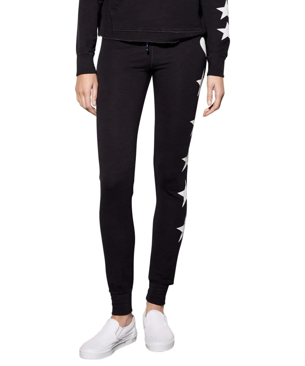 Heart and Stars Skinny Pant, Charcoal