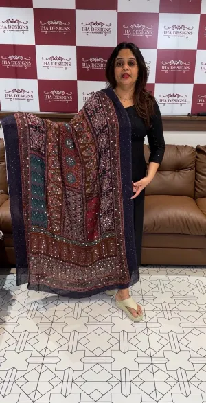 IHA'S IN-HOUSE DESIGNER DUPATTA - IHA 14386
