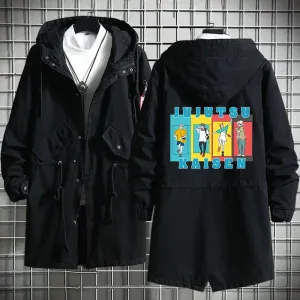 Jujutsu Kaisen Long Cotton Trench Coat