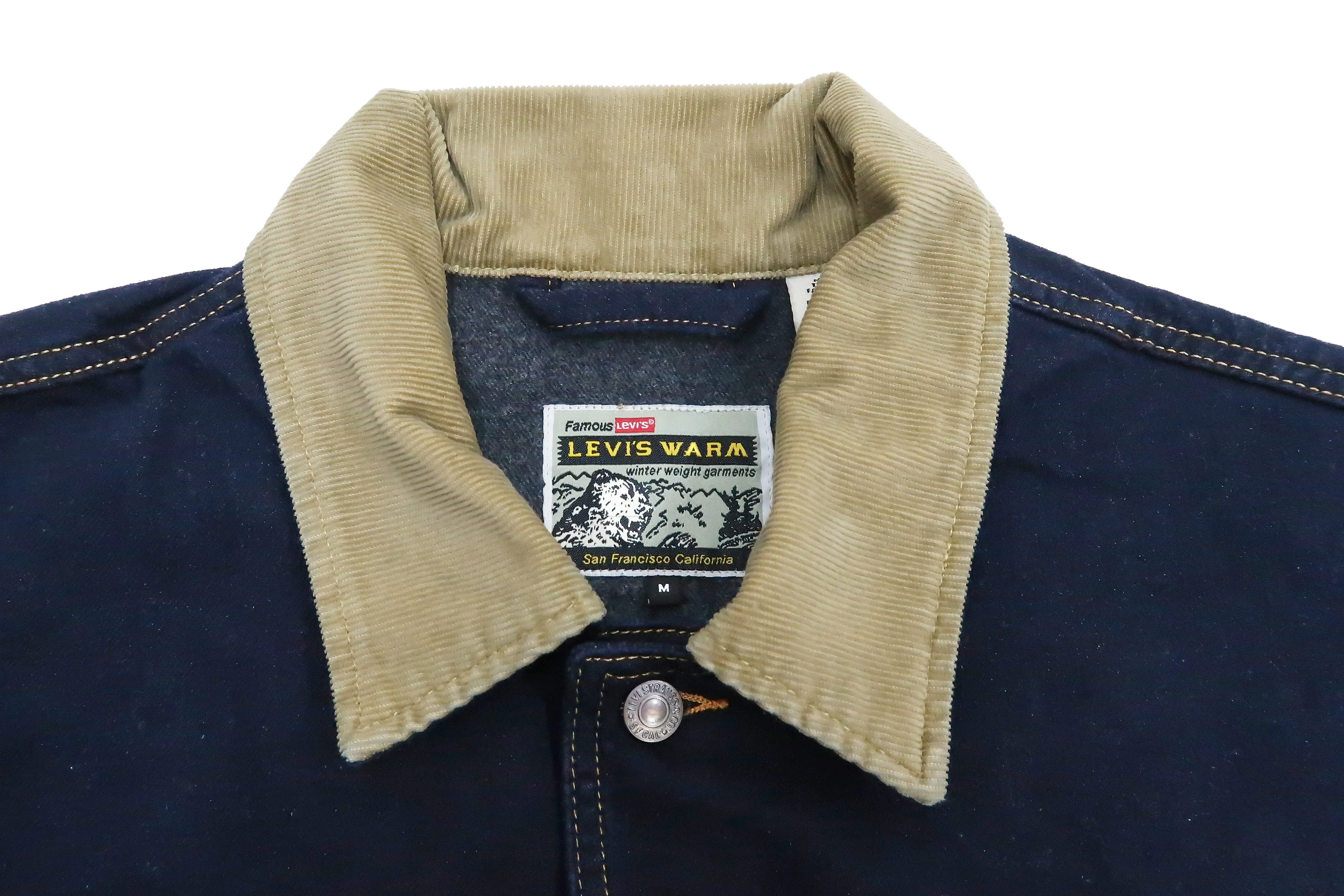 Levi's Denim Coat Men's Denim Chore Jacket A3207 Levis Levi Strauss & Co A32070000