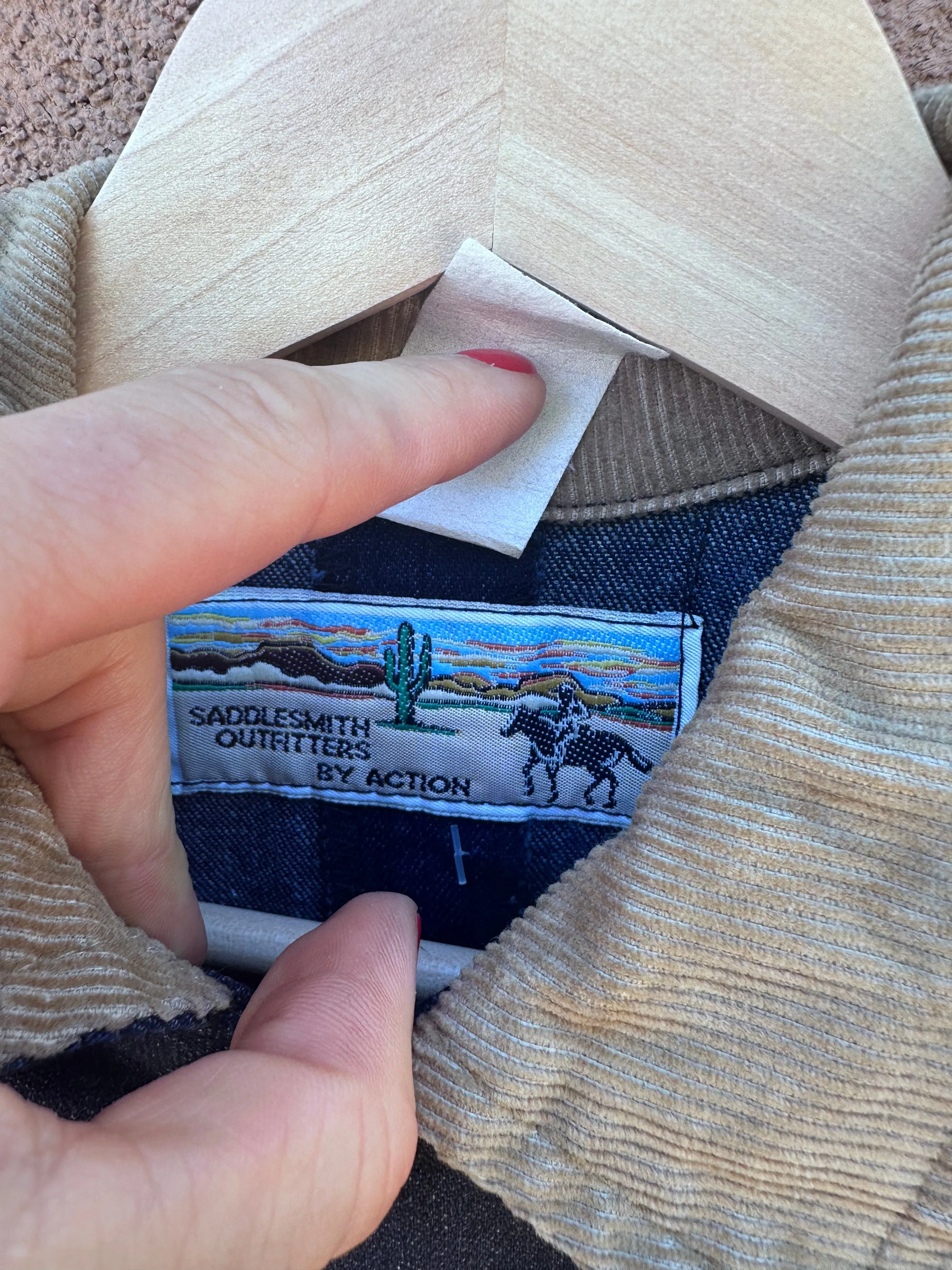 Long Denim Riding Coat by Action - Saddlesmith Outfitters