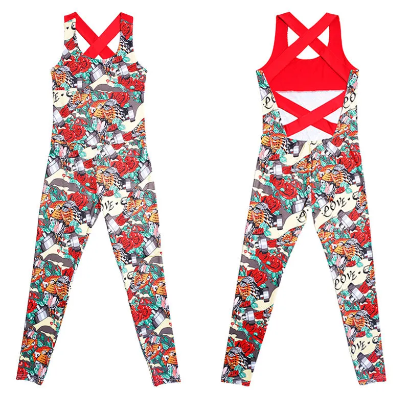 Love Says It All Strappy Jumpsuit
