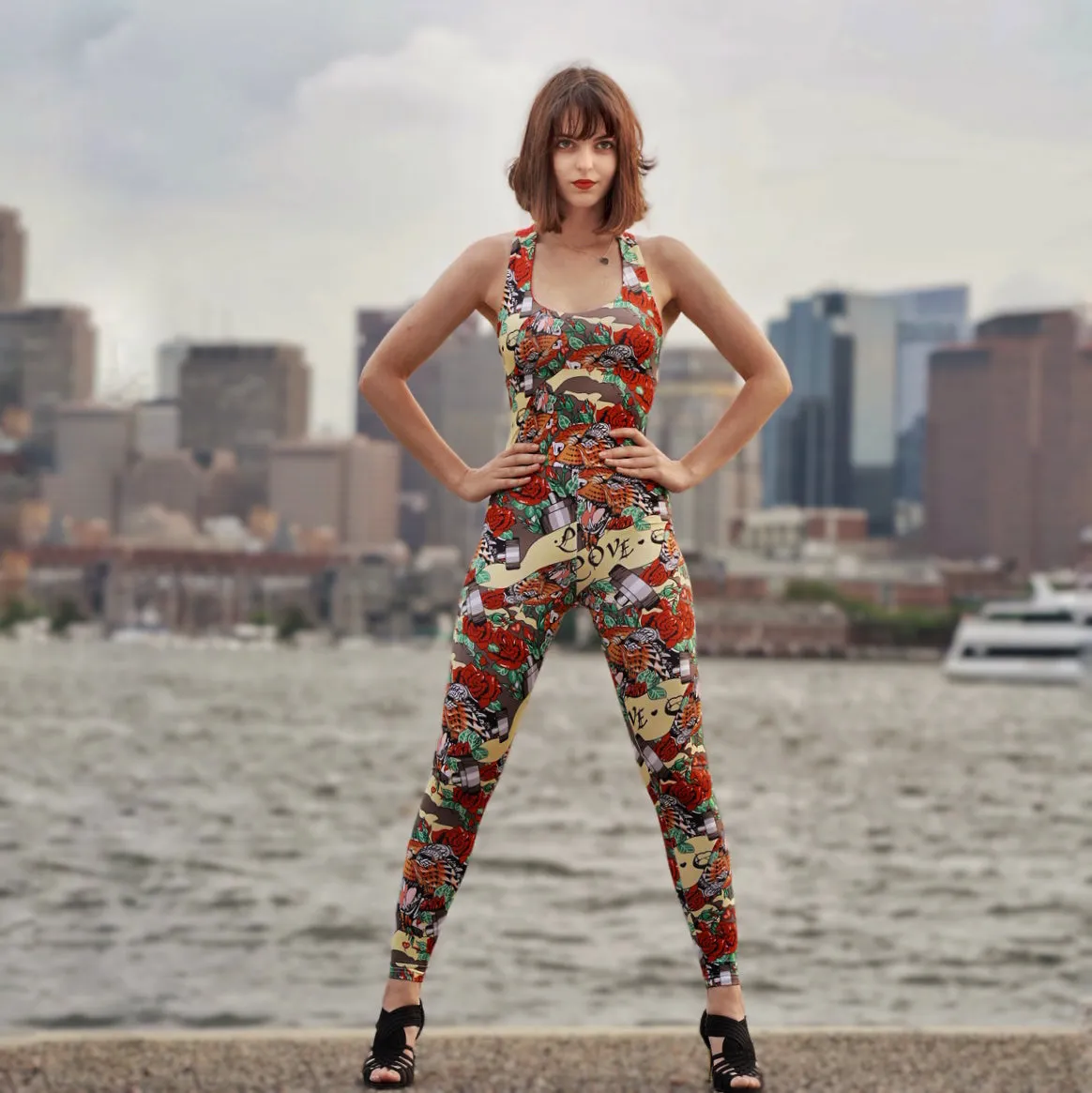 Love Says It All Strappy Jumpsuit