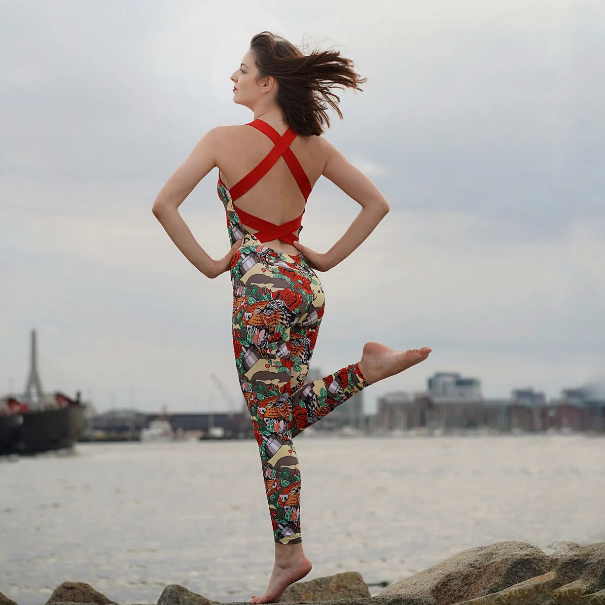 Love Says It All Strappy Jumpsuit