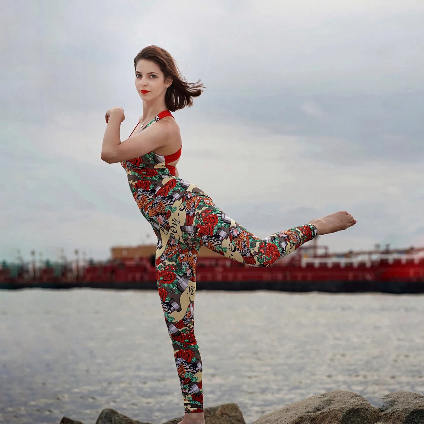 Love Says It All Strappy Jumpsuit