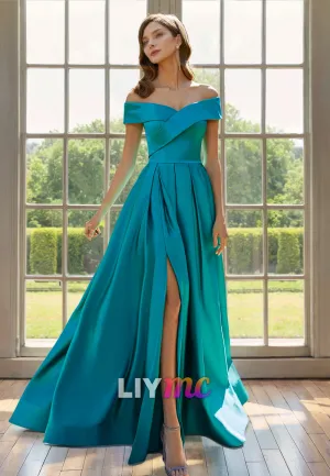 M1282 - Asymmetrical Sleeveless Pleated Sheath Appliques Mother of Bride Dress Cocktail Dress