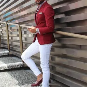 Men's Sporty Two Piece Suit