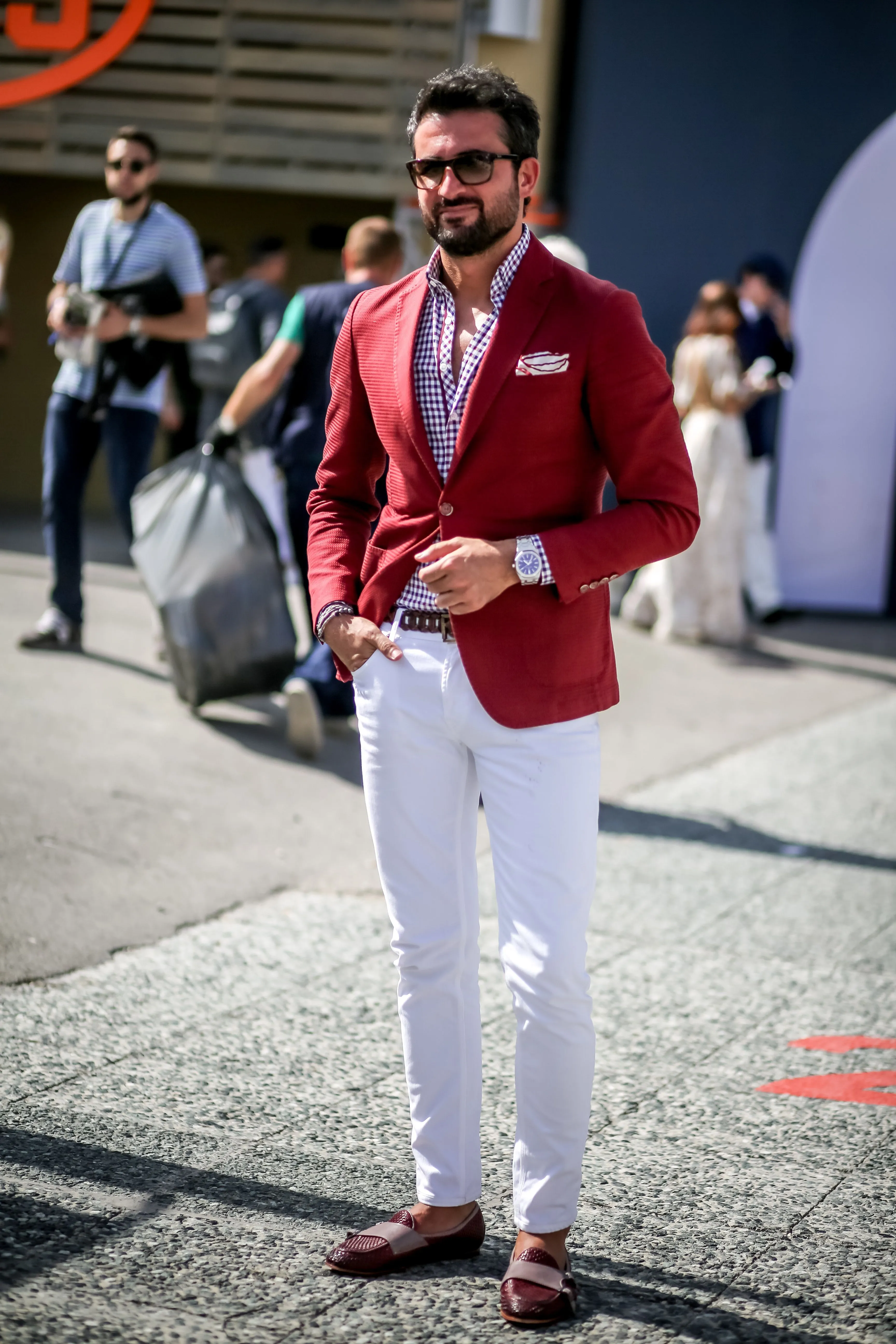 Men's Sporty Two Piece Suit