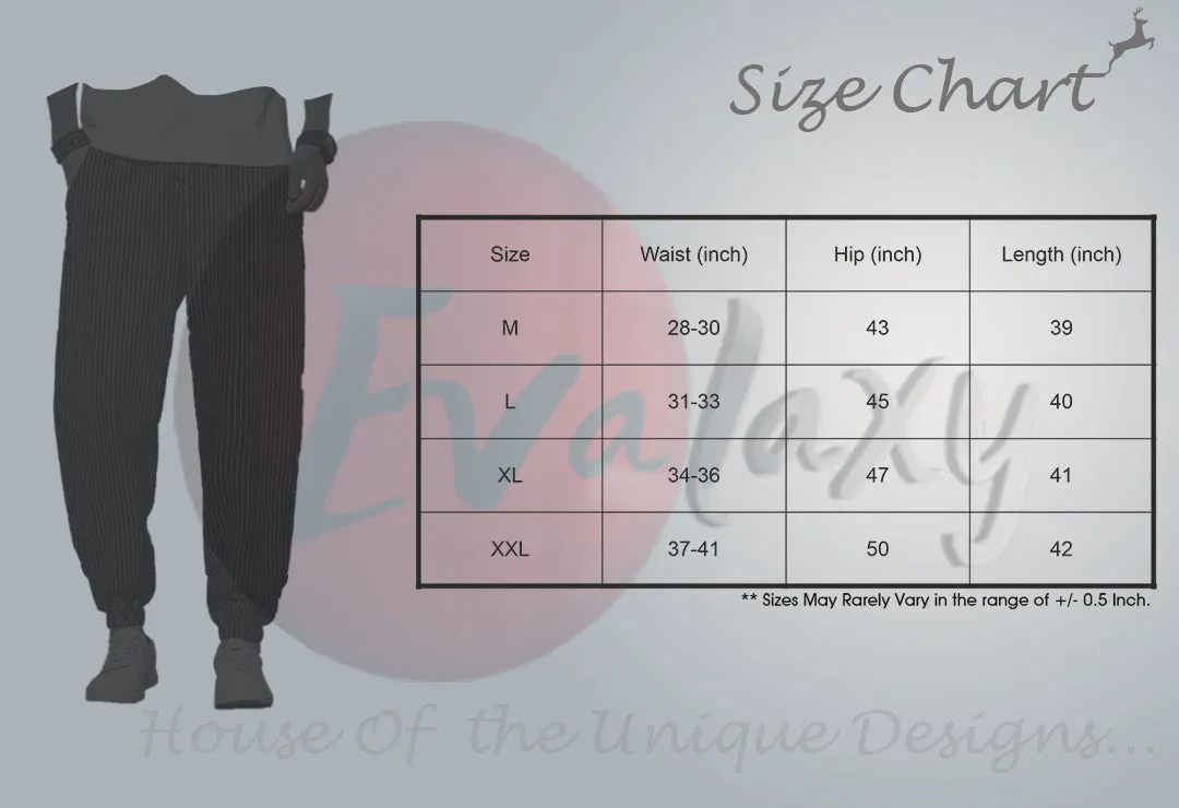 Peach Black Checkered Premium Jogger Breathable Casual Harem Pants for Men & Women
