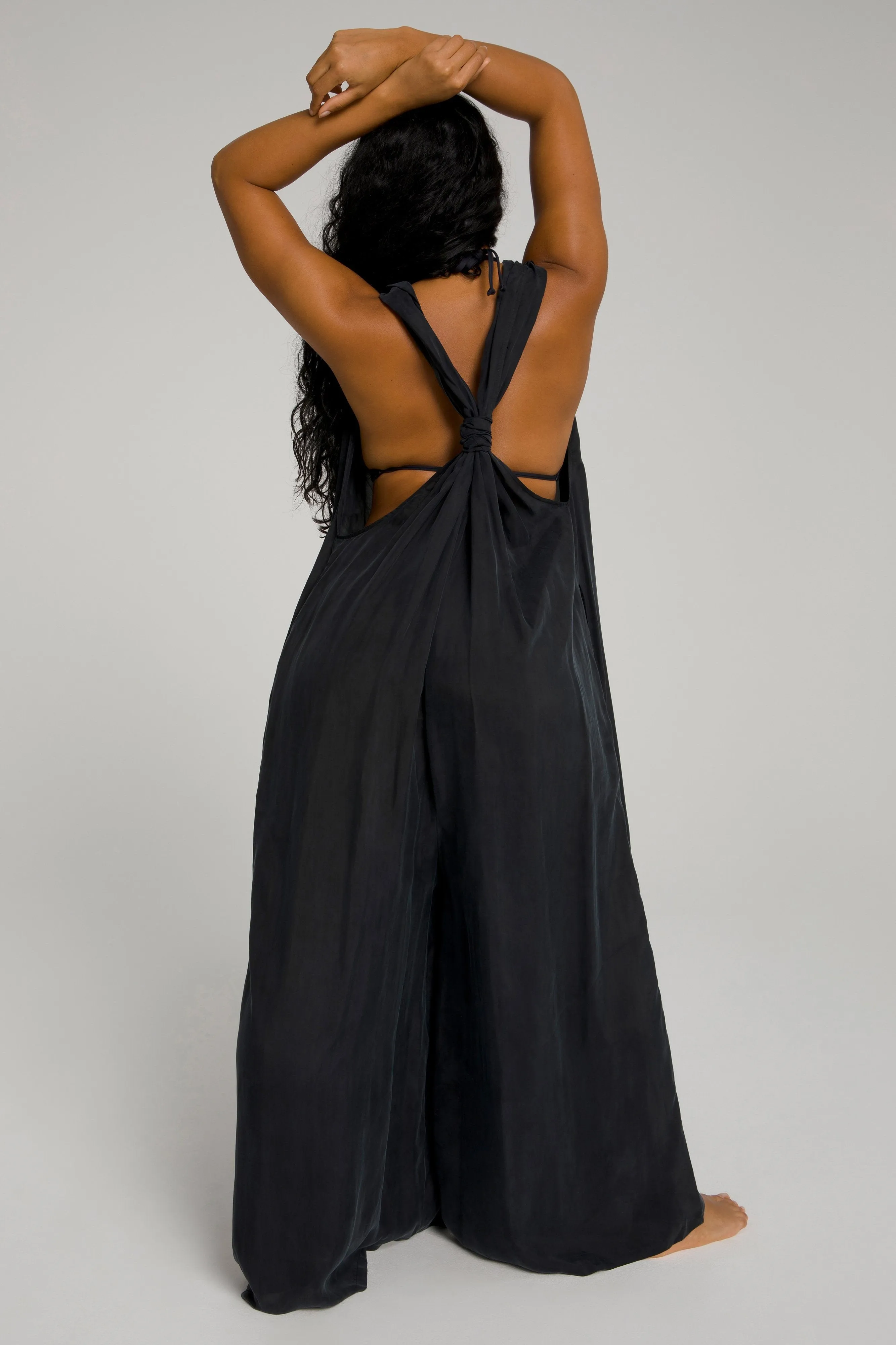 SEXY TWIST ROMPER | BLACK001