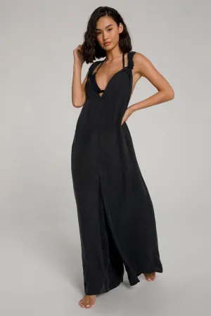 SEXY TWIST ROMPER | BLACK001