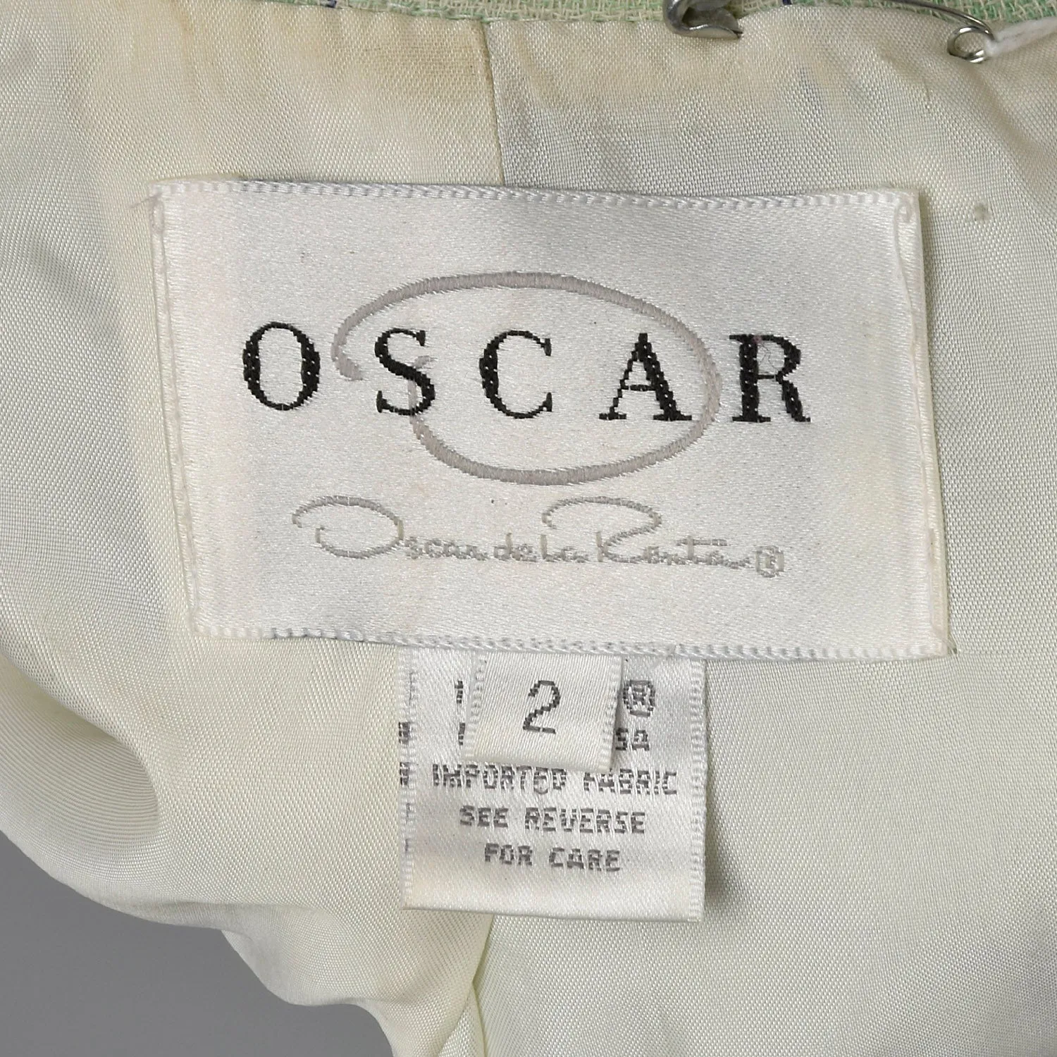 Small Oscar de la Renta 1980s Skirt Suit