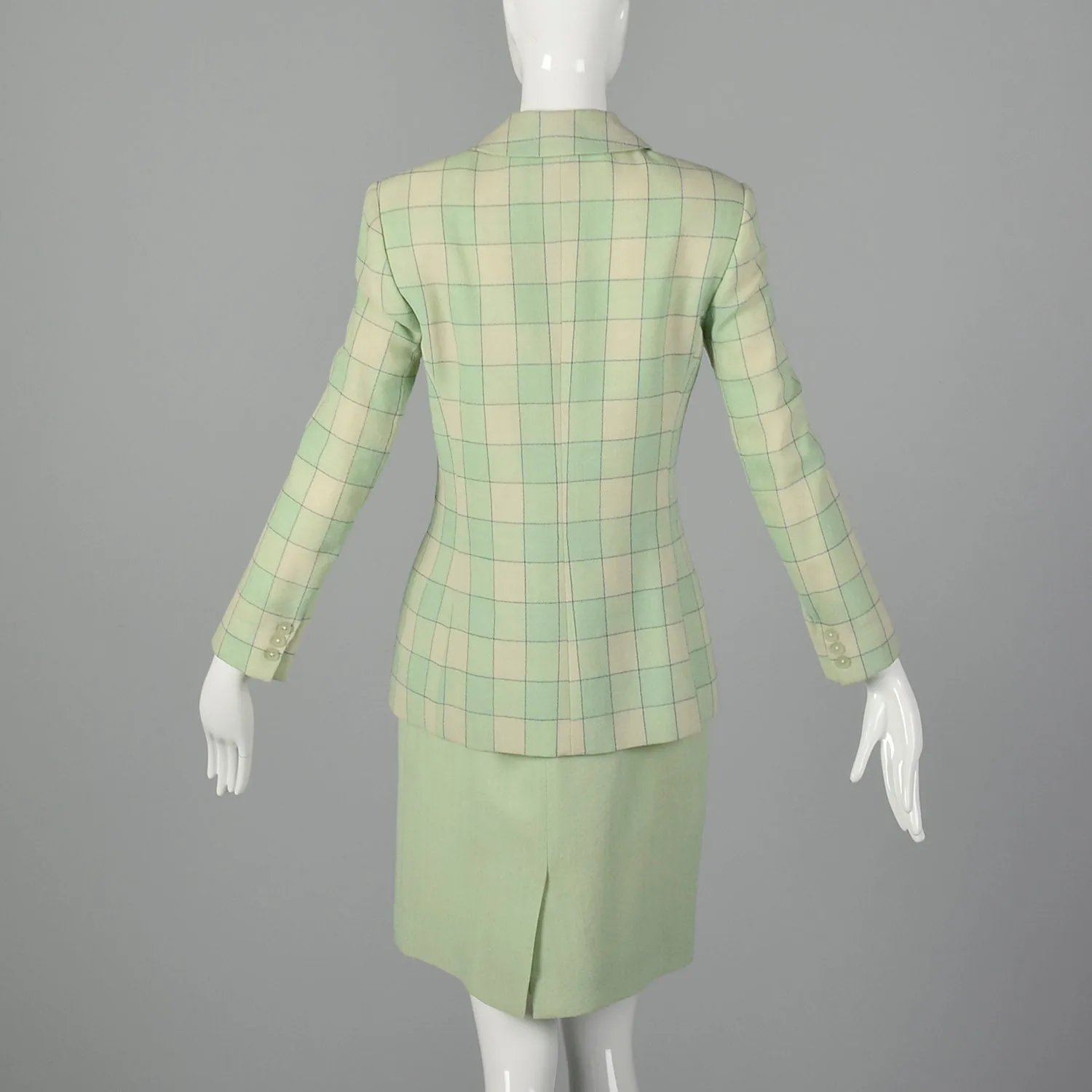 Small Oscar de la Renta 1980s Skirt Suit