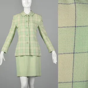 Small Oscar de la Renta 1980s Skirt Suit
