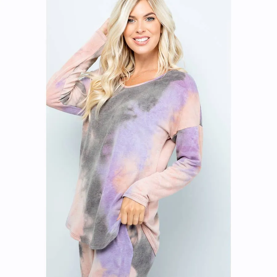 Tie Dye Jersey Lounge Set