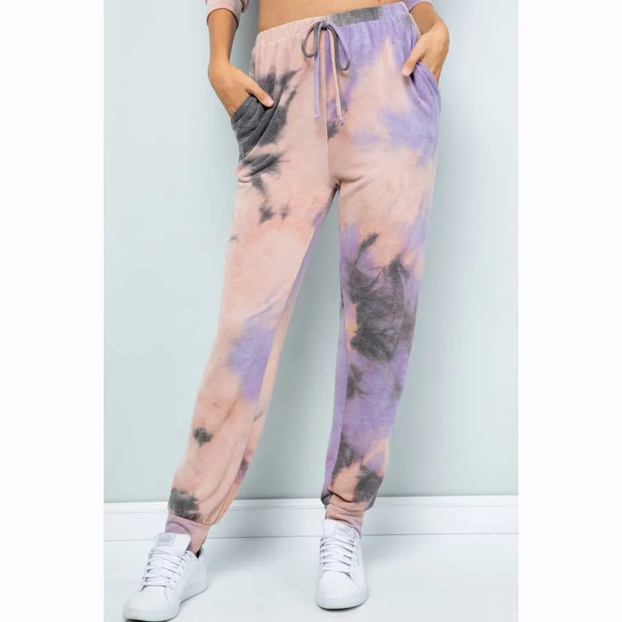 Tie Dye Jersey Lounge Set
