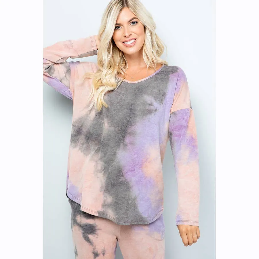 Tie Dye Jersey Lounge Set