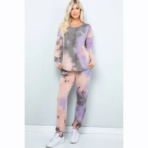 Tie Dye Jersey Lounge Set