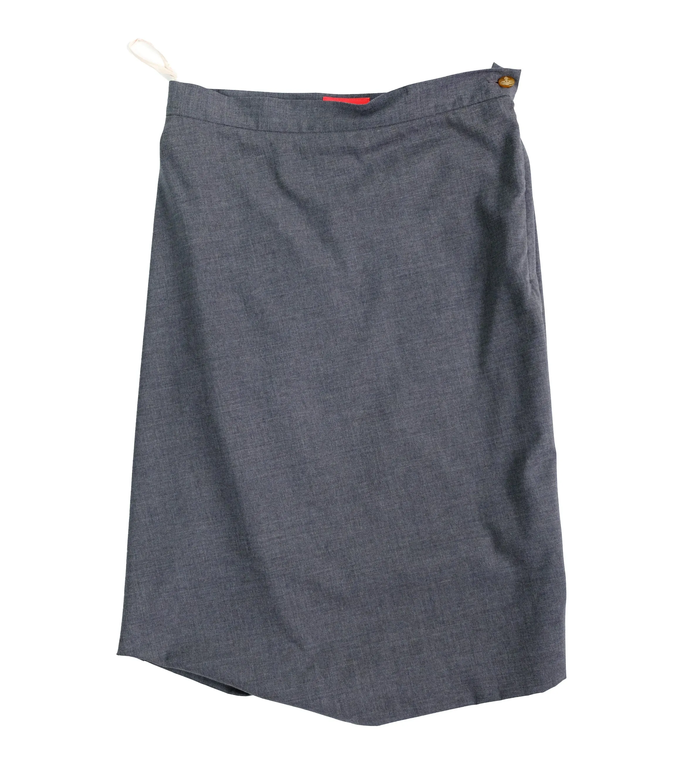 Vivienne Westwood Tailored Skirt Suit in Grey Wool, UK12