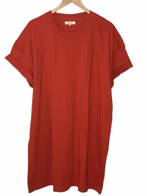 Warm Autumn Saffron T-Shirt Dress