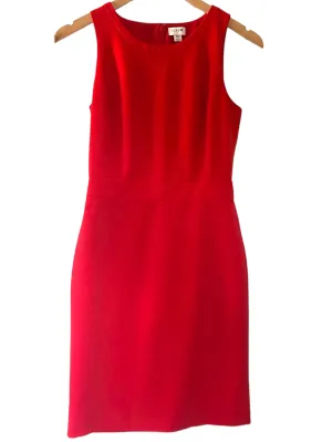 Warm Spring Cerise Sleeveless Sheath Dress